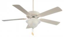 Minka-Aire F648-SWH - One Light Shell White Ceiling Fan