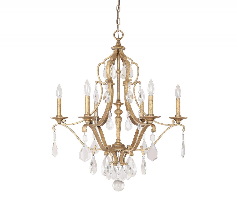 6 Light Chandelier