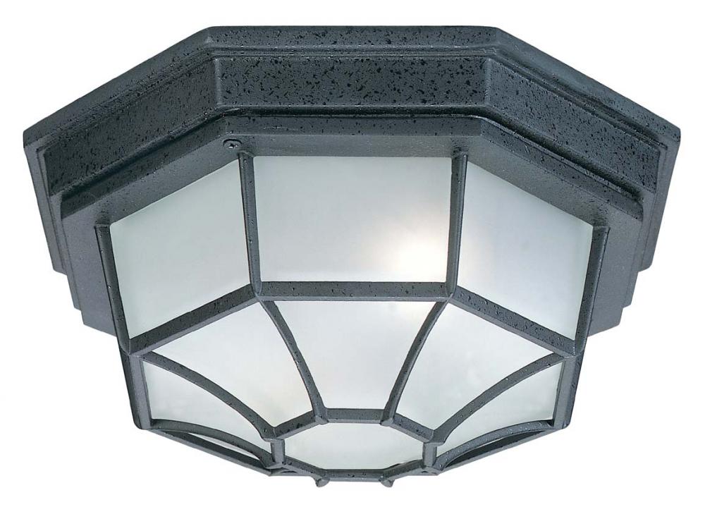 2 Light Outdoor Flush Mount