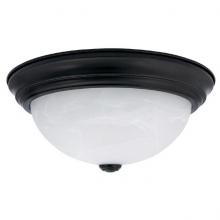 Capital 2715MB - Three Light Matte Black Bowl Flush Mount