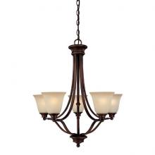 Capital 3415BB-287 - 5 Light Chandelier