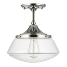 Capital 3533PN-134 - 1 Light Semi-Flush