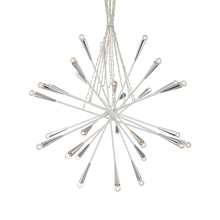 Eurofase 19800-028 - ZAZU,28LT PENDANT,WHITE/CHROME