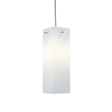 Eurofase PN-1BLK-2N - BLOCK,1LT PENDANT,SN/OPAL