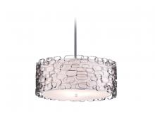 Avenue Lighting HF1702-PN - Ventura Blvd. Collection Metal Oval Pattern Round Hanging Fixture