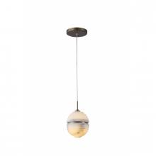 Avenue Lighting HF2902-AB - Sedona 1 Light Round Alabaster Pendant