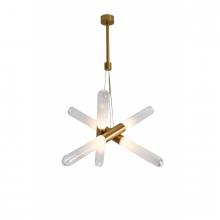 Avenue Lighting HF7433-AB - Tribeca Aged Brass Pendant