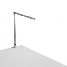 Koncept Inc ZBD1000-W-SIL-2CL - Z-Bar Solo Desk Lamp Gen 4 (Warm Light; Silver) with Desk Clamp