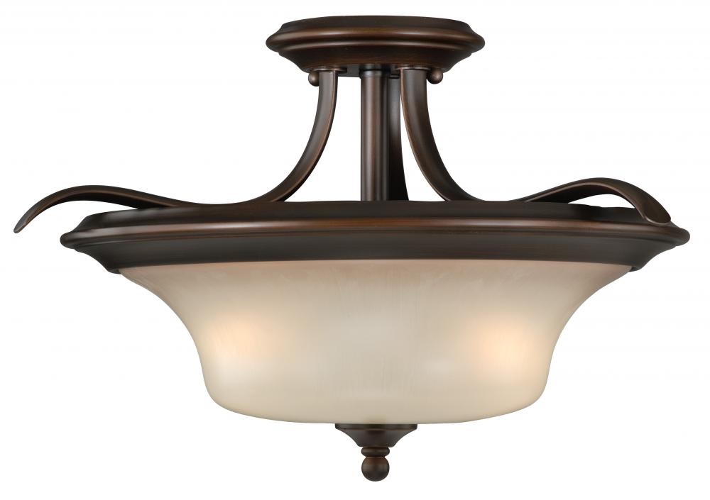 Sonora 17" Semi-Flush Mount