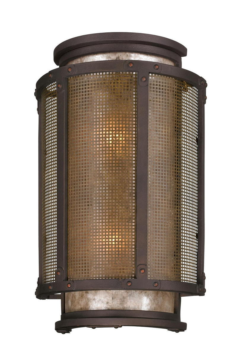 COPPER MOUNTAIN 2LT WALL LANTERN LARGE