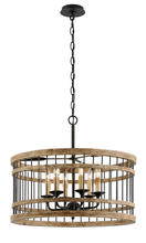 Troy F4858 - VINEYARD 6LT PENDANT DINING