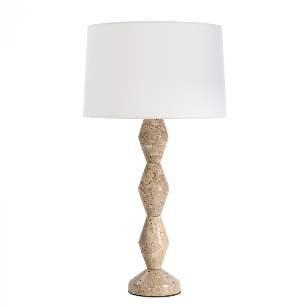 Regina Andrew Crew Travertine Buffet Lamp (Natur