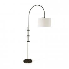 Regina Andrew 14-1004ORB - Regina Andrew Arc Floor Lamp with Fabric Shade (