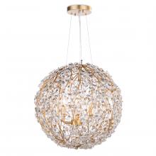 Regina Andrew 16-1184GL - Regina Andrew Cheshire Chandelier Small (Gold Le