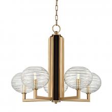 Hudson Valley 2415-AGB - 5 LIGHT CHANDELIER