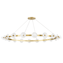 Hudson Valley 4258-AGB - 18 LIGHT CHANDELIER