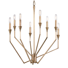 Hudson Valley 8508-AGB - 8 LIGHT CHANDELIER