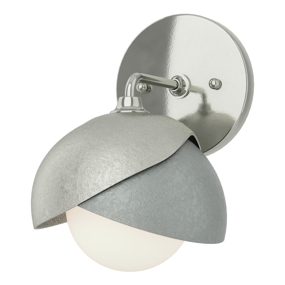 Brooklyn 1-Light Double Shade Bath Sconce