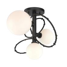 Hubbardton Forge 121360-SKT-10-GG0712 - Olympus 3-Light Semi-Flush