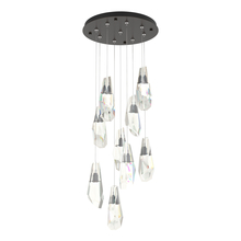 Hubbardton Forge 131101-SKT-STND-14-CR - Luma 9-Light Large Crystal Pendant