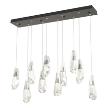 Hubbardton Forge 131201-SKT-STND-20-CR - Luma 10-Light Large Crystal Pendant