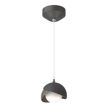 Hubbardton Forge 161183-SKT-STND-10-07-GG0711 - Brooklyn Double Shade Low Voltage Mini Pendant