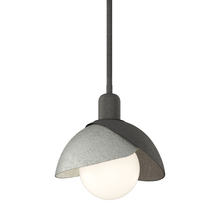 Hubbardton Forge 181183-SKT-MULT-20-85 - Brooklyn Double Shade Mini Pendant