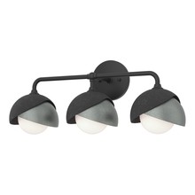 Hubbardton Forge 201375-SKT-10-82-GG0711 - Brooklyn 3-Light Double Shade Bath Sconce