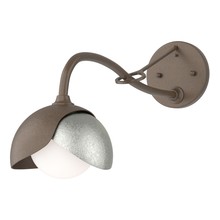 Hubbardton Forge 201377-SKT-05-85-GG0711 - Brooklyn 1-Light Double Shade Long-Arm Sconce