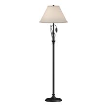 Hubbardton Forge 246761-SKT-10-SA1755 - Forged Leaves and Vase Floor Lamp