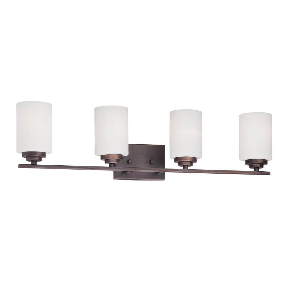 Durham 4-Light Vanity Rubbed Bronze