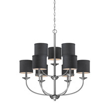 Millennium 3119-BPW - Jackson 9-Light Chandelier Ceiling Light Brushed Pewter