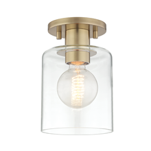 Mitzi by Hudson Valley Lighting H108601-AGB - Neko Semi Flush