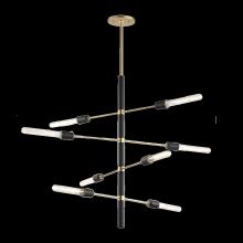 Mitzi by Hudson Valley Lighting H178808-AGB/BK - Astrid Chandelier