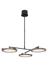 Visual Comfort & Co. Modern Collection CDCH17227WOB - Shuffle Medium Chandelier