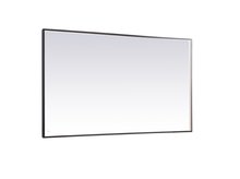 Elegant MRE64272BK - Pier 42x72 Inch LED Mirror with Adjustable Color Temperature 3000k/4200k/6400k in Black