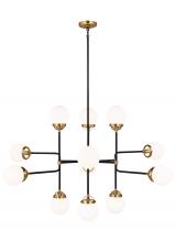 Visual Comfort & Co. Studio Collection 3187912-848 - Cafe Twelve Light Large Chandelier