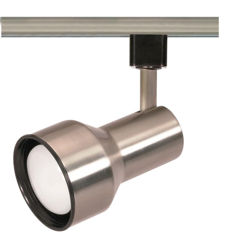 1 Light - R20 - Track Head - Step Cylinder - Brushed Nickel Finish