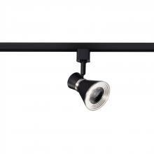 Nuvo TH644 - 12 Watt LED Cinch Track Head; 3000K; Matte Black and Brushed Nickel Finish