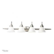 Quorum 5082-3-65 - Three Light Satin Nickel Vanity