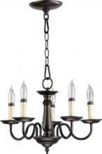 Quorum 6024-5-86 - 5Lt Chandelier - Ob