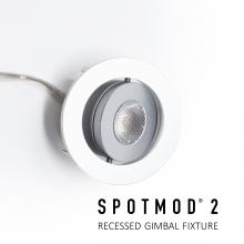 Diode Led DI-SPOT-RG2-30-32-BA - SPOTMOD2 Recessed 3000K ALUM FINISH 32 DEGREE LENS