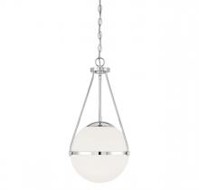 Savoy House Meridian M7025CH - 1-Light Pendant in Chrome