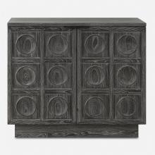 Uttermost 24426 - Uttermost Shelby 2 Door Ebony Stained Cabinet