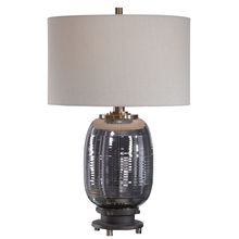 Uttermost 26353-1 - Uttermost Caswell Amber Glass Table Lamp