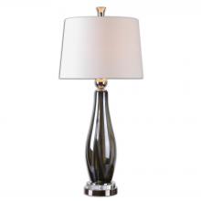 Uttermost 26154 - Uttermost Belinus Gray Glass Table Lamp