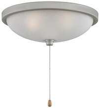 Fanimation LK114WSN - 14" Low Profile Bowl Light Kit: Satin Nickel