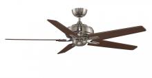 Fanimation FPD8088PW-NL - Keistone 60" Dc Fan: Pewter, No Light