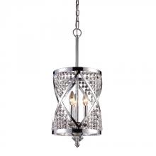 ELK Home 11233/3 - Crystoria 3 Light Pendant In Polished Chrome