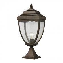 ELK Home 27013/1 - One Light Weathered Rust Post Light